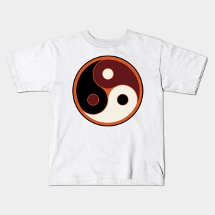 Triple Yin Yang Kids T-Shirt